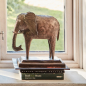 Mobile Preview: Elefant aus Eisen und Holz - Vintage
