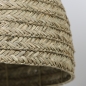 Preview: Deckenleuchte Paeru aus fest geflochtenen Seegras - 60 cm