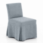 Preview: Stuhl Amanda mit Leinenhusse von Flamant - viele Farben