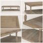 Preview: Coffee Table Harvey aus massiver Eiche