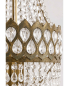 Preview: Kronleuchter Opera Grande – Metall & Glas, patiniert, H 115 cm