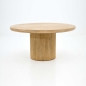 Preview: Runder Esstisch Tammy aus Ulmenholz von Flamant