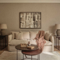 Preview: Sofa Hillary von Flamant in natural - 203 cm lang