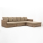 Preview: Hills Gartensofa mit Recamiere von Flamant