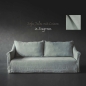 Preview: Sofa Jules mit Husse aus belgischem Leinen