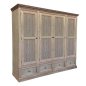 Preview: Flamant Kleiderschrank Louise aus Eiche