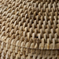 Preview: Norah Abfalleimer aus Rattan - Höhe 43 cm - von Lene Bjerre