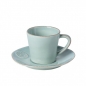 Preview: Medaillon/Nova Tasse mit Untertasse in seagreen
