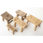 Preview: Kleine Bank aus altem Holz