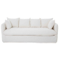 Preview: Sofa Hillary von Flamant in weiss - 203 cm lang