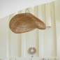 Preview: Deckenleuchte Cloud aus Rattan - XXL