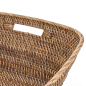 Preview: Hannah Laundry Basket aus robustem Togo-Rattan - 2 Größen