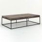 Preview: Coffeetable Urban aus Eiche und Eisen von Flamant