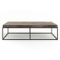 Preview: Coffeetable Urban aus Eiche und Eisen von Flamant
