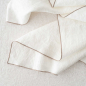 Preview: Venezia Leinenserviette in offwhite