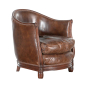 Preview: Melbury - Clubsessel aus Vintageleder von Flamant