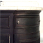 Preview: Dunbar Doppelwaschtisch in antque black