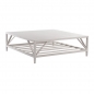 Preview: Couchtisch Architect in Pinie mit antik-weißem Finish
