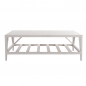 Preview: Couchtisch Architect in Pinie mit antik-weißem Finish