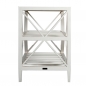Preview: Konsole Architect/Eifel aus Pinie in weiß - 120 x 45 x 64 cm