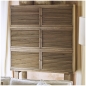 Preview: Eichenschrank Dina mit Shutters