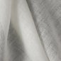 Preview: Ciondolino Elfenbein drapiert – Leinenstoff von C&C Milano