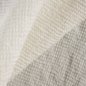 Preview: Wafer Elfenbein drapiert – Leinenstoff von C&C Milano