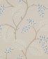 Preview: Atwood Blue/Beige – Tapete von Colefax and Fowler