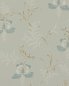 Preview: Bellflower Aqua – Tapete von Colefax and Fowler