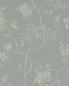 Preview: Delancey Pale Blue – Tapete von Colefax and Fowler