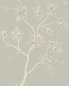 Preview: Lambourne Old Blue – Tapete von Colefax and Fowler