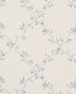Preview: Leaf Trellis Old Blue – Tapete von Colefax and Fowler