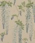 Preview: Seraphina Blue/Green – Tapete von Colefax and Fowler