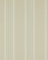 Preview: Tealby Stripe Beige/Green – Tapete von Colefax and Fowler