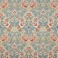 Preview: Acantha Tomato/Blue – Stoff von Colefax and Fowler