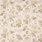 Preview: Alloway Ivory/Green – Stoff von Colefax and Fowler