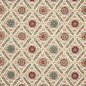 Preview: Amarantha Red/Green – Stoff von Colefax and Fowler