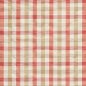 Preview: Belgrave Check von Colefax and Fowler in Red/Sand