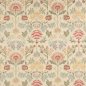 Preview: Dianthus Red/Green – Stoff von Colefax and Fowler