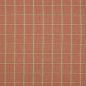 Preview: Fen Plaid Tomato – Stoff von Colefax and Fowler