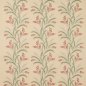 Preview: Melrose Forest/Red – Stoff von Colefax and Fowler