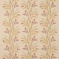 Preview: Melrose Ochre/Coral – Stoff von Colefax and Fowler