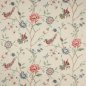 Preview: Olivia Multi Red/Green – Stoff von Colefax and Fowler