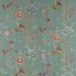 Preview: Olivia Silk Teal – Stoff von Colefax and Fowler