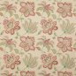 Preview: Oriana Pink/Green – Stoff von Colefax and Fowler