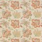 Preview: Oriana Red/Teal – Stoff von Colefax and Fowler