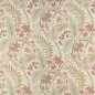 Preview: Paisley Leaf Tomato/Aqua – Stoff von Colefax and Fowler