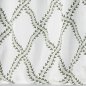 Preview: Radcot Trellis Green – Stoff von Colefax and Fowler