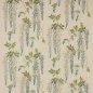 Preview: Seraphina Linen von Colefax and Fowler in Blue/Leaf
