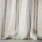 Preview: Tansy Stripe Old Blue – Stoff von Colefax and Fowler